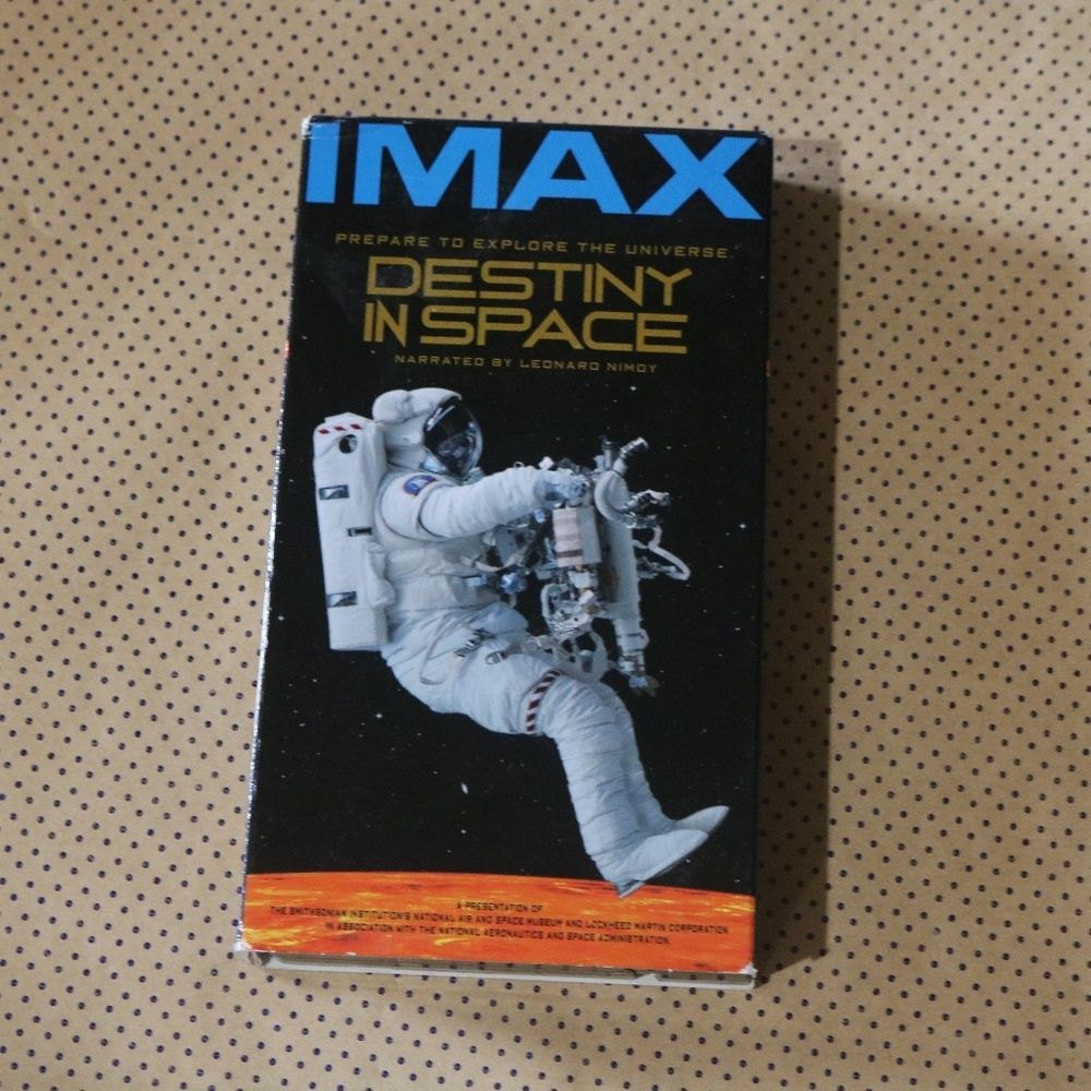 IMAX Destiny in Space VHS